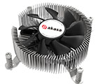 AKASA Low Profile heatsink/fan f. Intel socket LGA 1700/1851, 73W TDP (AK-CC6616HP01)