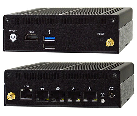 Jetway HBFBZ10-6412-B-A1 (Intel Elkhart Lake) [4x 2.5GbE, 2x USB3.1]